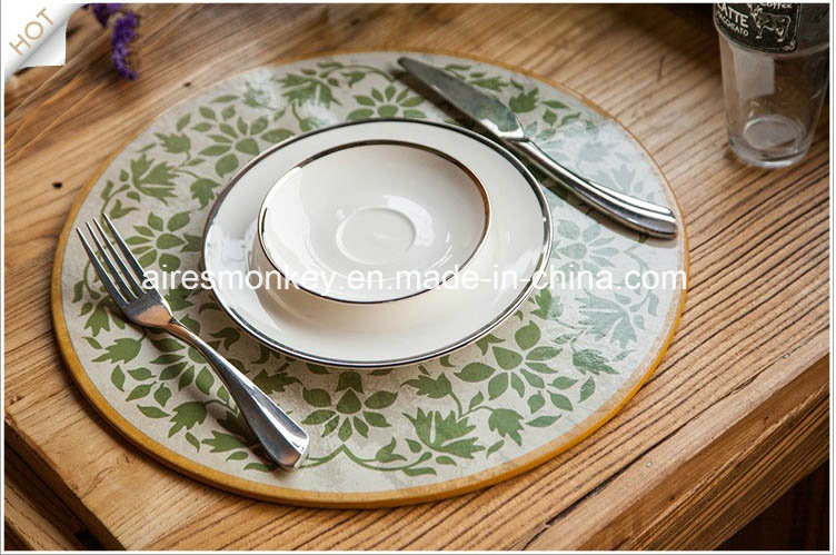 Hot Selling Free Sample Printed Paper Drawing Hot Food Serving Table Mat