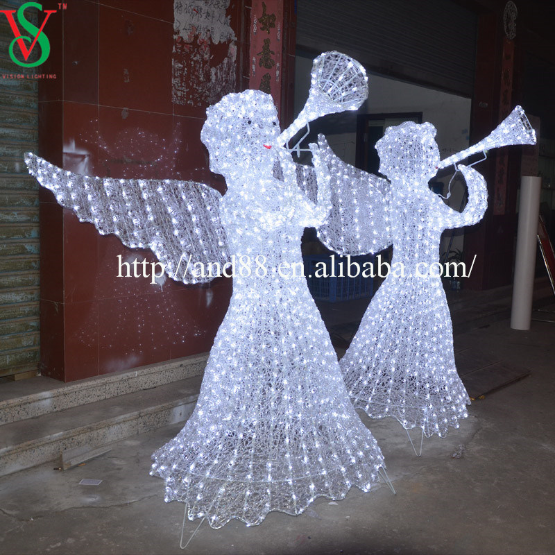 Outdoor LED Angel for Christmas Decoration Lights