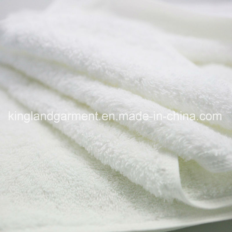 Home Hotel Textile 100% Cotton White Clean Bath Towel