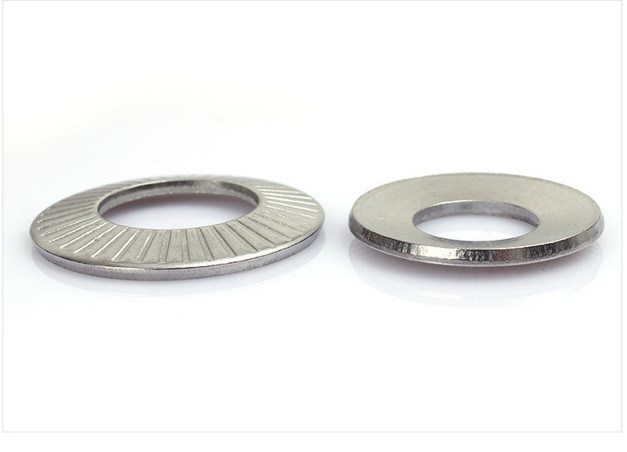 Stainless Steel Knurling Disc Washer