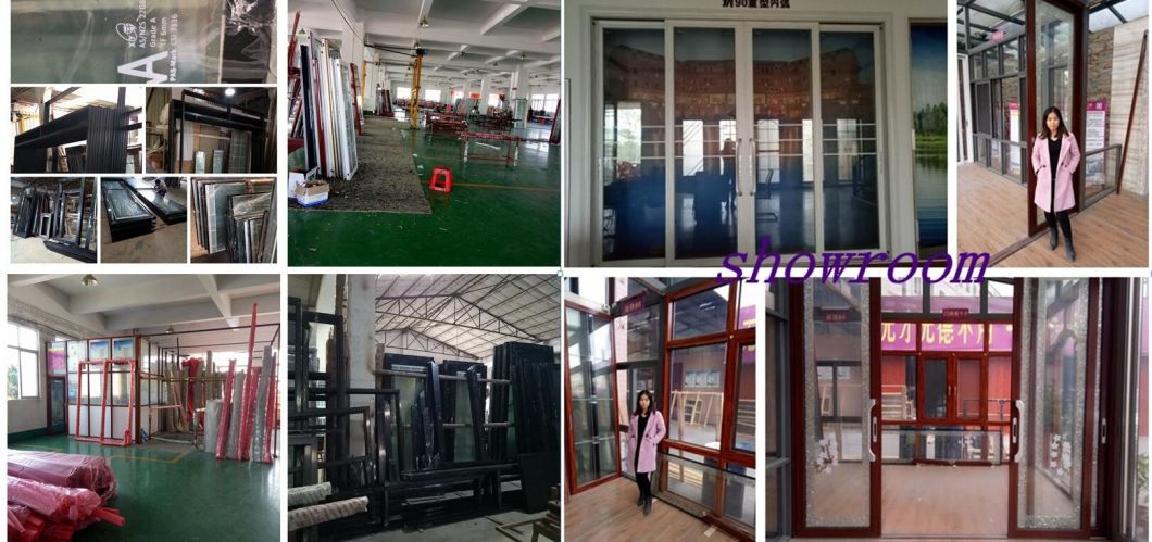 Hot Sale Double Tempered Glass Aluminum Sliding Door with As1288 As2208