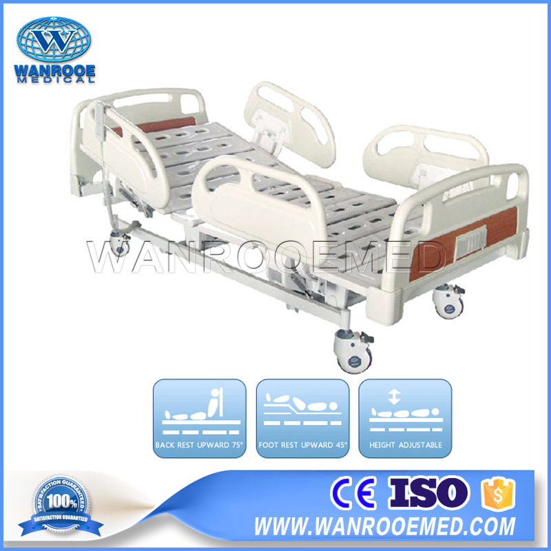 Bae510/Bae510c Hospital Furniture Electric Adjustable Bed with I. V Pole