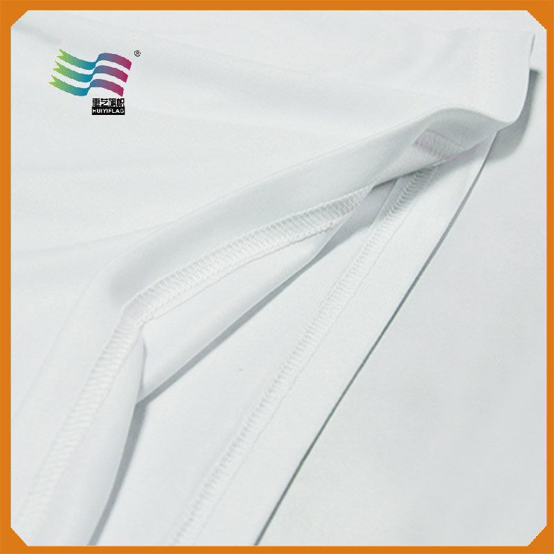 High Quality 120g Polyester Blank White T Shirt Price Below $1 Stock