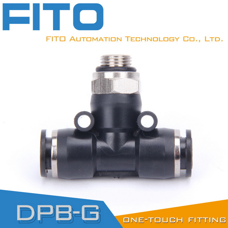 100% Tested Pb Pneumatic Male Fitting/Tee Union Fitting/Plastic Pneumatic Fittings