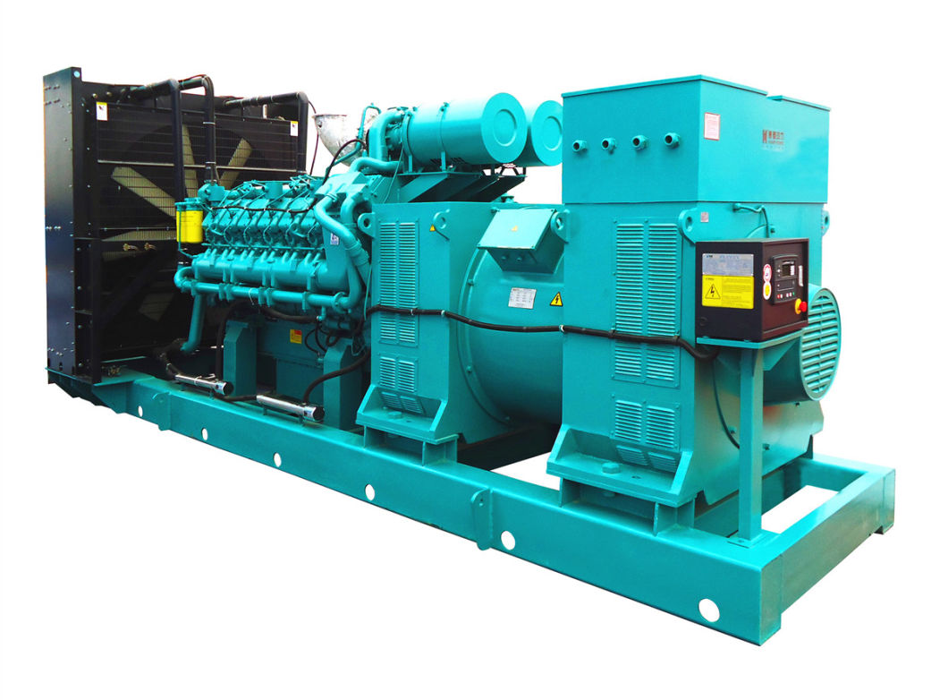 60Hz 13.8kv High Voltage 1500kw Googol Engine Diesel Generator for Sale