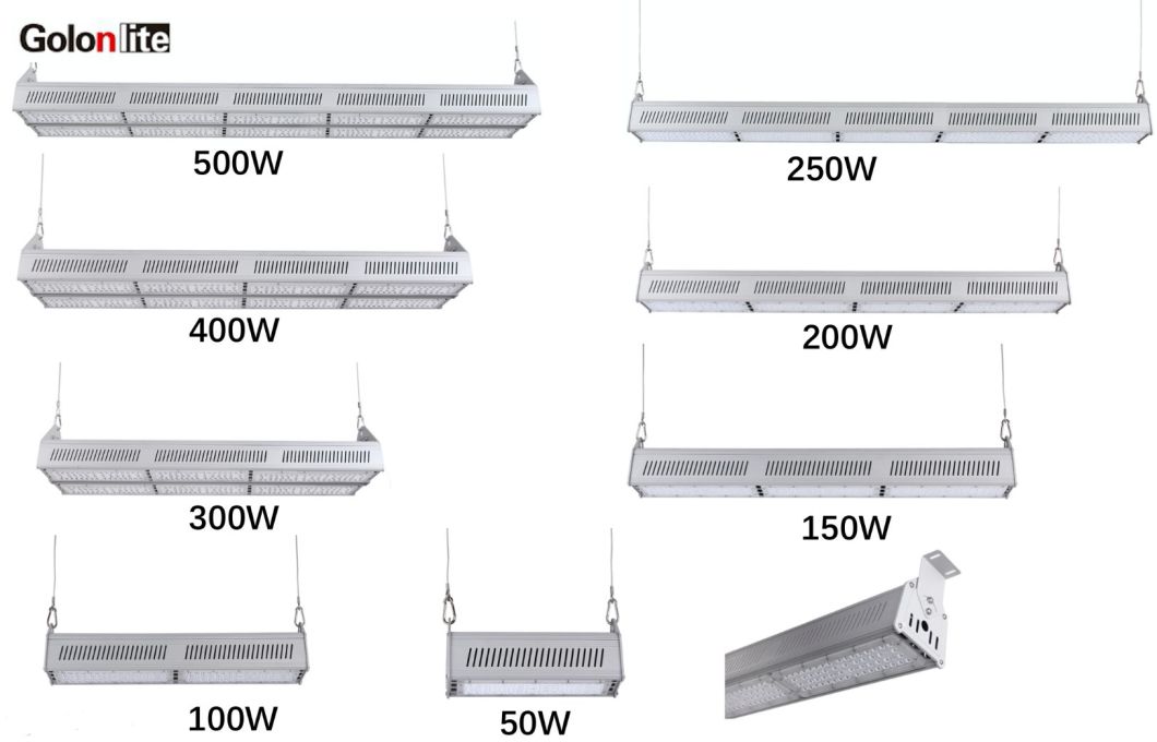 200W LED High Bay Light Liner Interior Exterior Industrial Lighting IP65 Waterproof