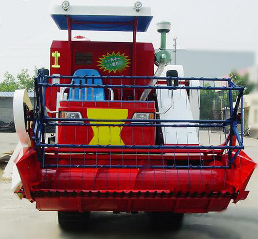 One Drum Combine Harvester for Rice and Wheat