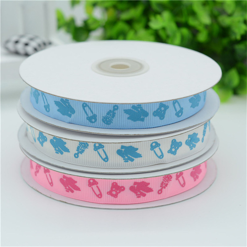 Factory Wholesale Christmas Decorative Ribbon with Printing