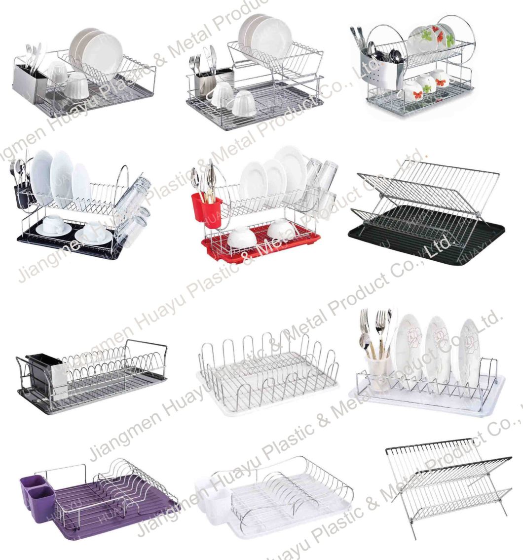 Chrome Plated Iron Wire Storage Shelving Kitchen Rack