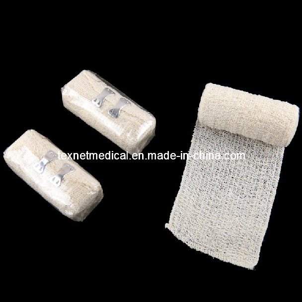 Standard Size Elastic Crepe Bandage Medical Cotton Bandage