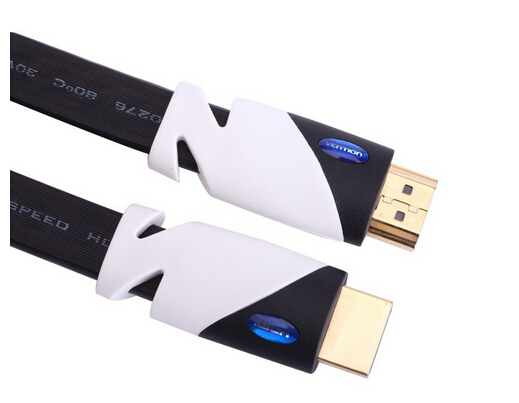 High Quality Flat HDMI Cable 2m 3D Full 1080P Manufacturer