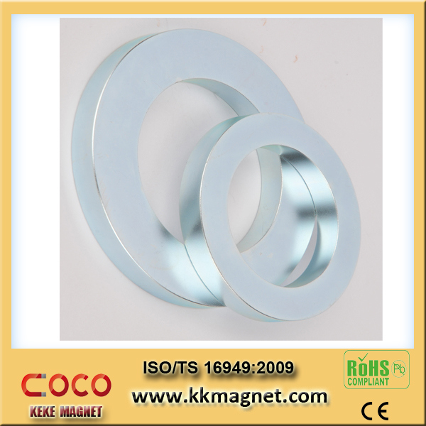 High Quality Sintered Neodymium Ring Magnet with Big Hole for Louderspeaker