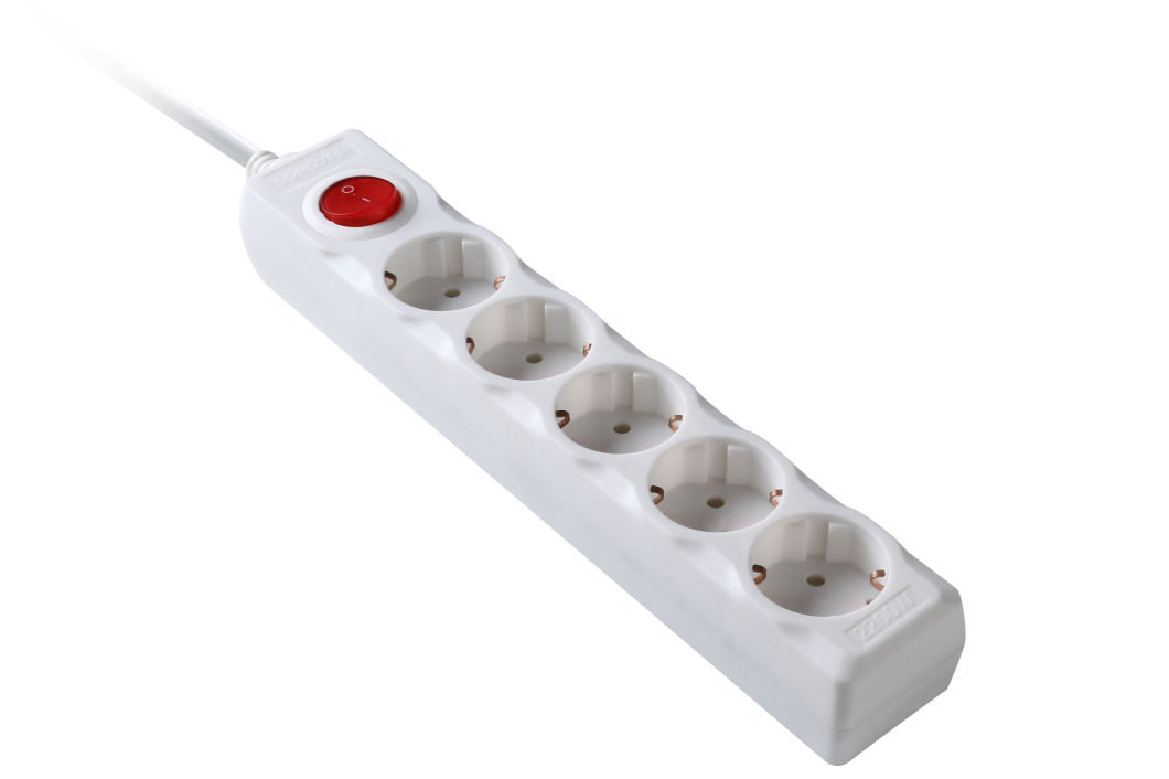 Manufacture Surge Protector Multiple Extension Power Strip Electrical Socket (RE5W)