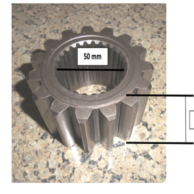 41A0003 Gear Assy Spare Parts Wheel Loader