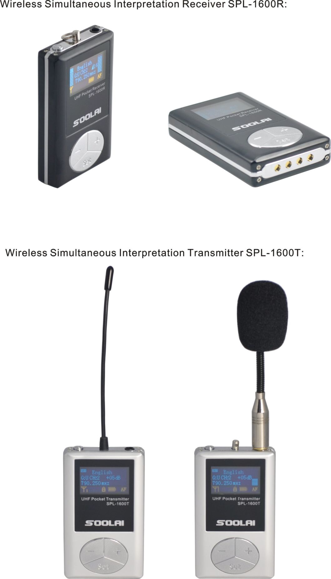 UHF Communication System Spl-1600