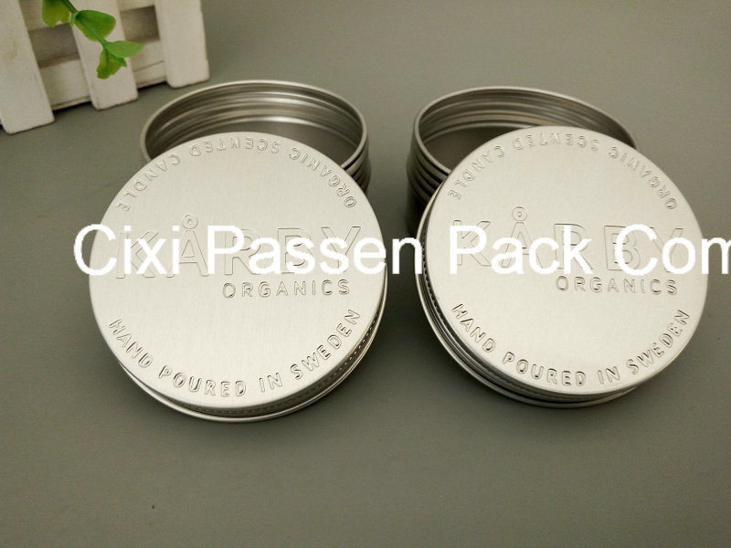 100ml Aluminum Cosmetic Cream Jar with Pet Window Cover (PPC-ATC-100)