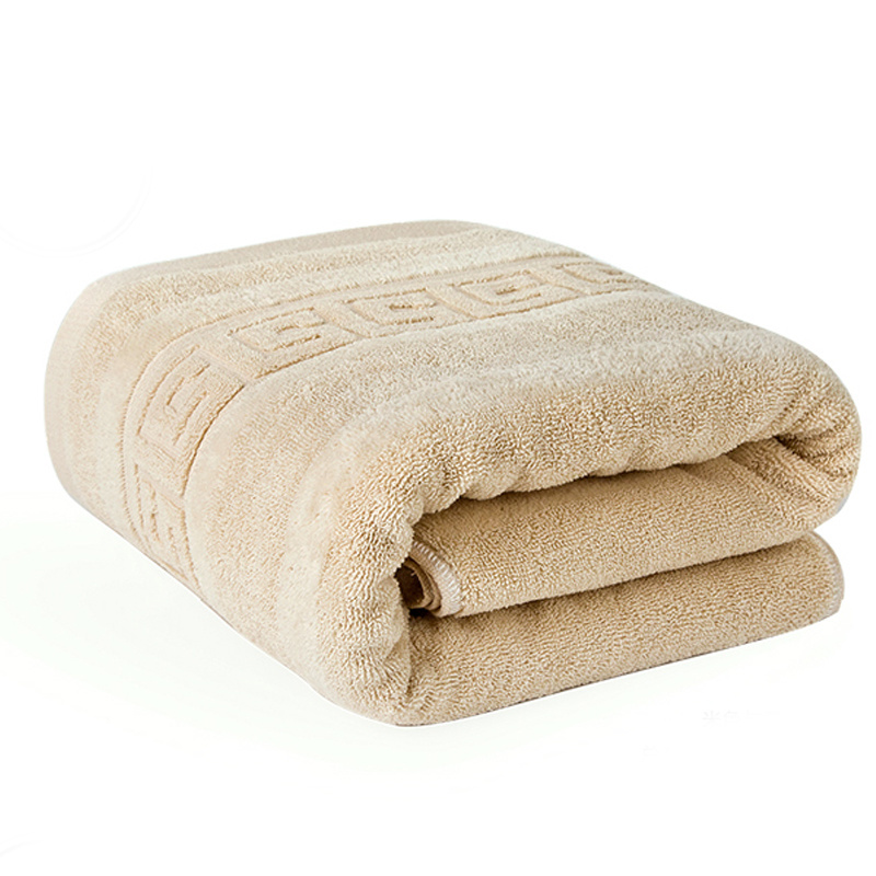 Manufacture Wholesale Cotton Jacquard Dobby Soft Bath Towel