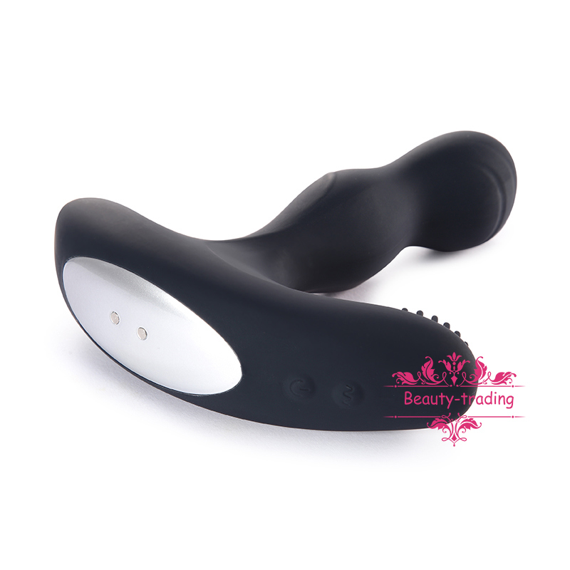 Electric Shock Butt Plug Anal Sex Toys Vibrator for Men with Massage