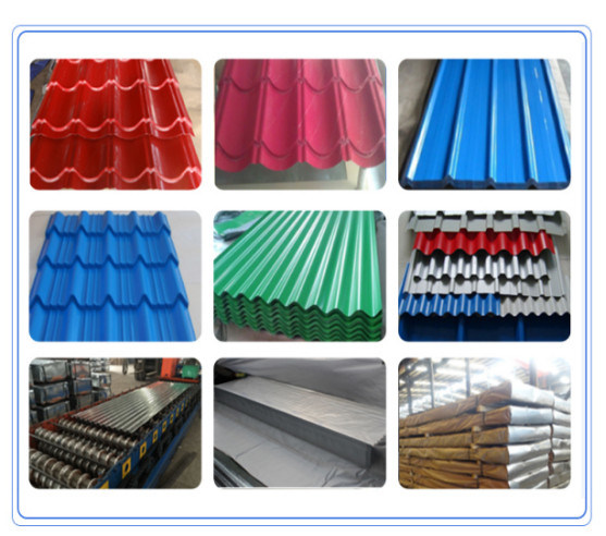 Electro Galvanized Corrugated Steel Roofing Sheet for Warehouse