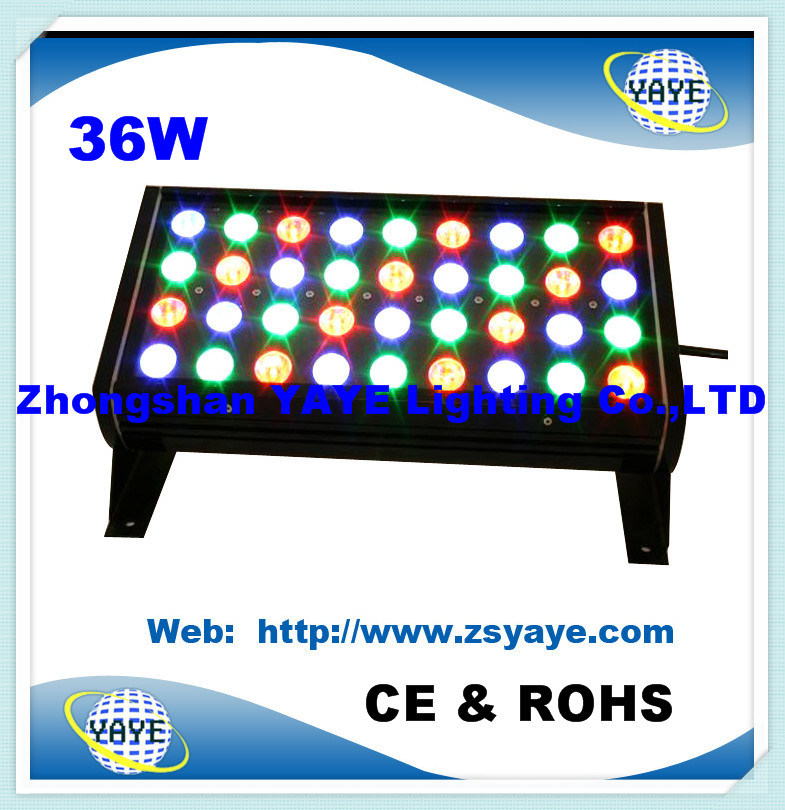 Yaye 18 Waterproof 36W RGB LED Flood Light IP65 / 36W LED Spotlights /36W LED Project Lights with Ce/RoHS