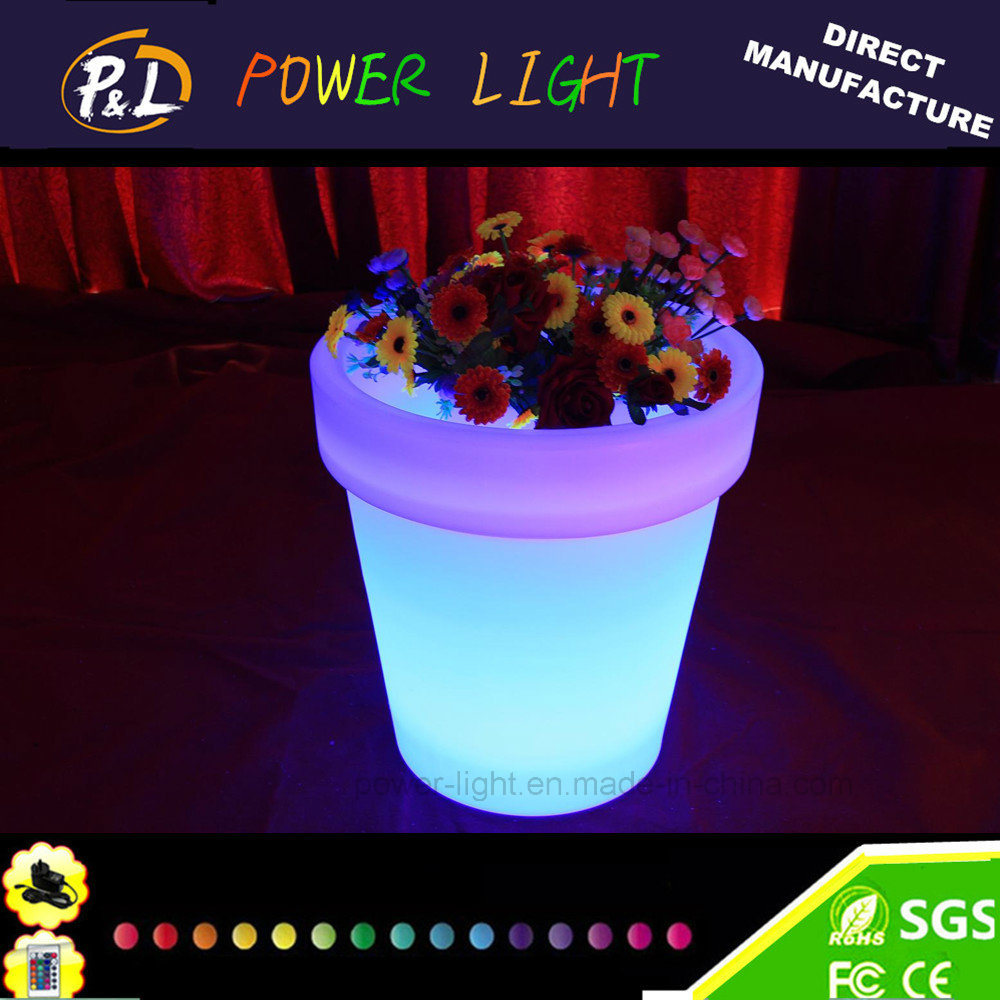 Wedding Event Party Decoration Color Changing LED Flower Pot