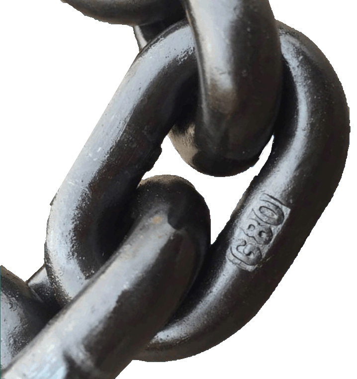 Carbon Black Alloy Steel G80 Anchor Link Chain