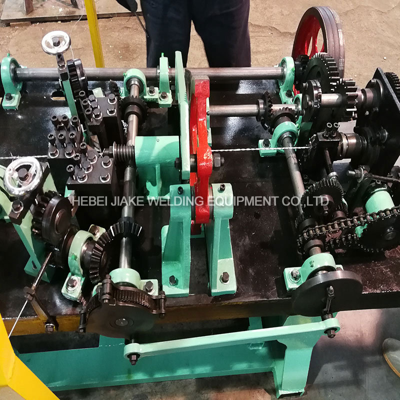 Double Wire Twisted Barbed Wire Mesh Macking Machine