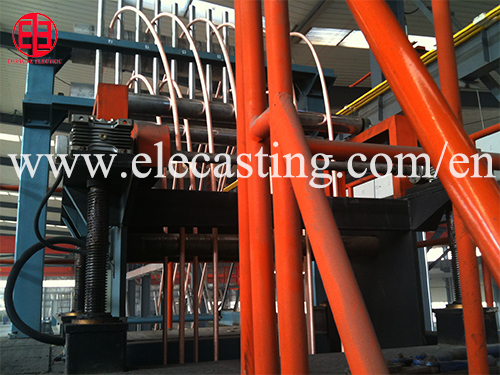 Copper Rod Production Line 2000ton Upward Continuous Casting Machine