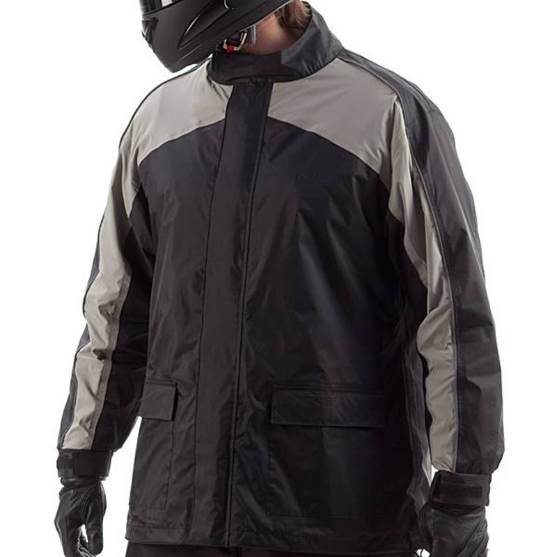 High Visibility PVC Raincoat Riding Motorcycle Nylon Raincoat