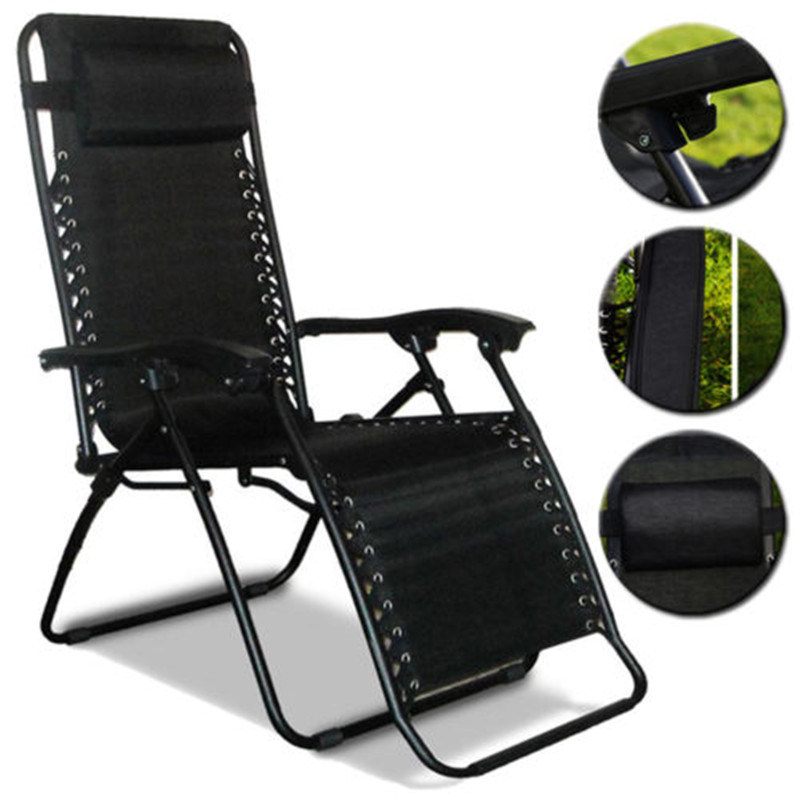 Zero Gravity Recliner Lounge Beach Chair with Parts