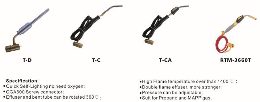 Hand Torch T-a, Gas Welding Torch, Refrigeration Tools