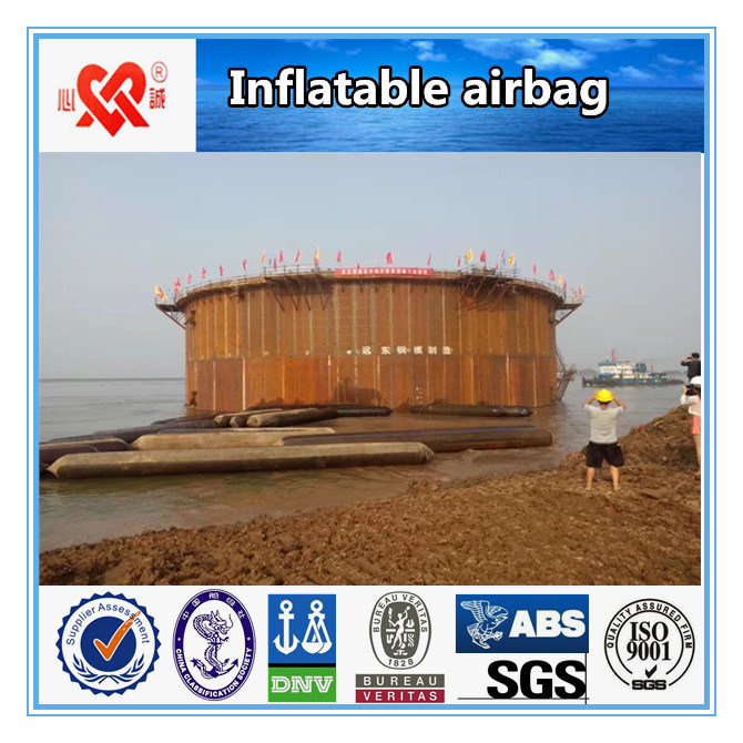 Marine Airbags for Ship Launching