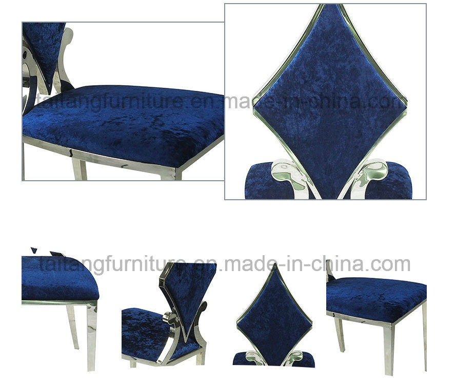 Top Quality Stainless Steel Legs Banquet Chair