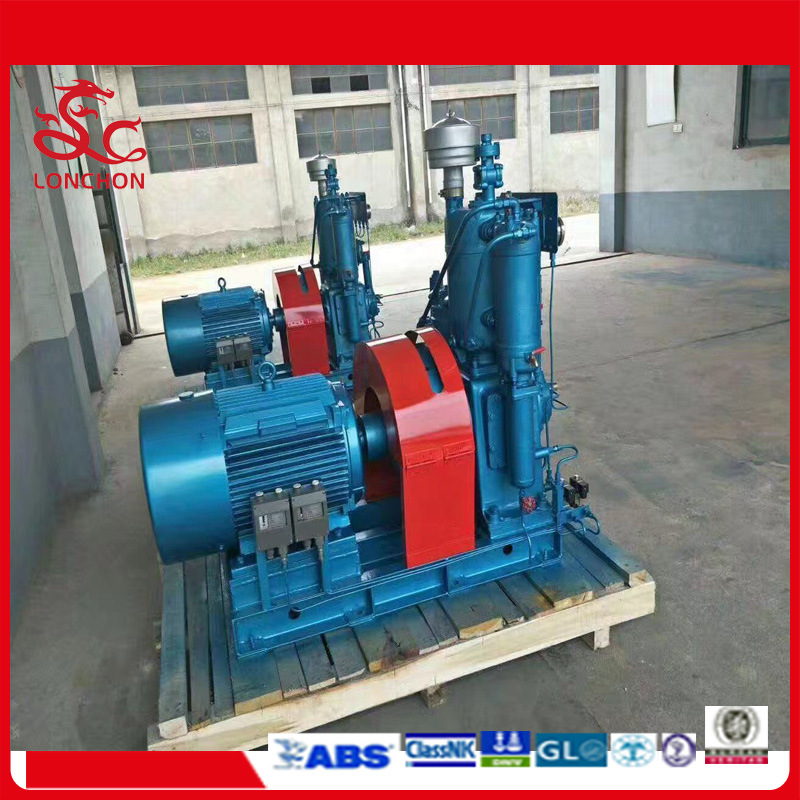 China Water Cooling 30bar Marine Air Compressor for Ship