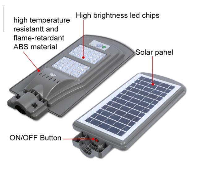 FCC Approved 80% Energy Saving Solar Chargeable LED Outdoor Lamp