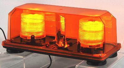 Mining Vehicles Emergency Warning Beacons Lamp LED Amber Mini Lightbar