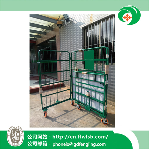Customized Collapsible Steel Dispatch Trolley for Warehouse with Ce
