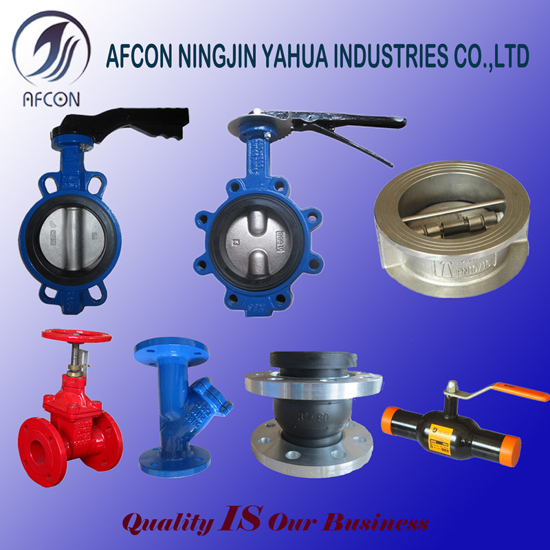 Concentric API/ANSI/DIN/JIS Pneumatic Actuator Butterfly Type Valve