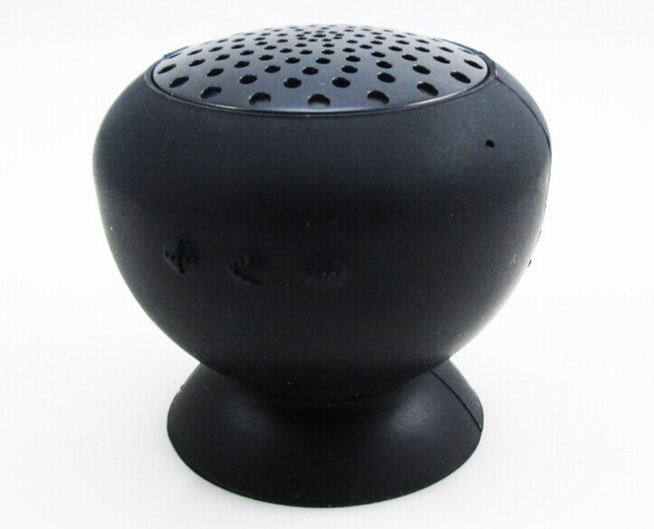 Silicone Mushroom Shape Super Bass Sucker Wireless Bluetooth Speaker (OM-S17)