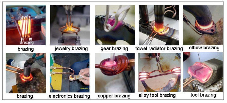 Portable 7-70kw Induction Heating Machine for Metal Heating Welding Brazing