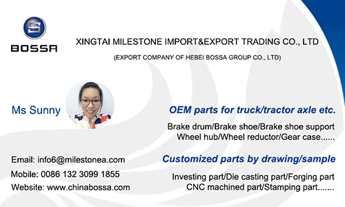 Brake Shoe for Truck Spare Parts