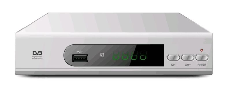 H. 265 Hevc DVB-T2 Receiver with Scart and RF for Europe Market