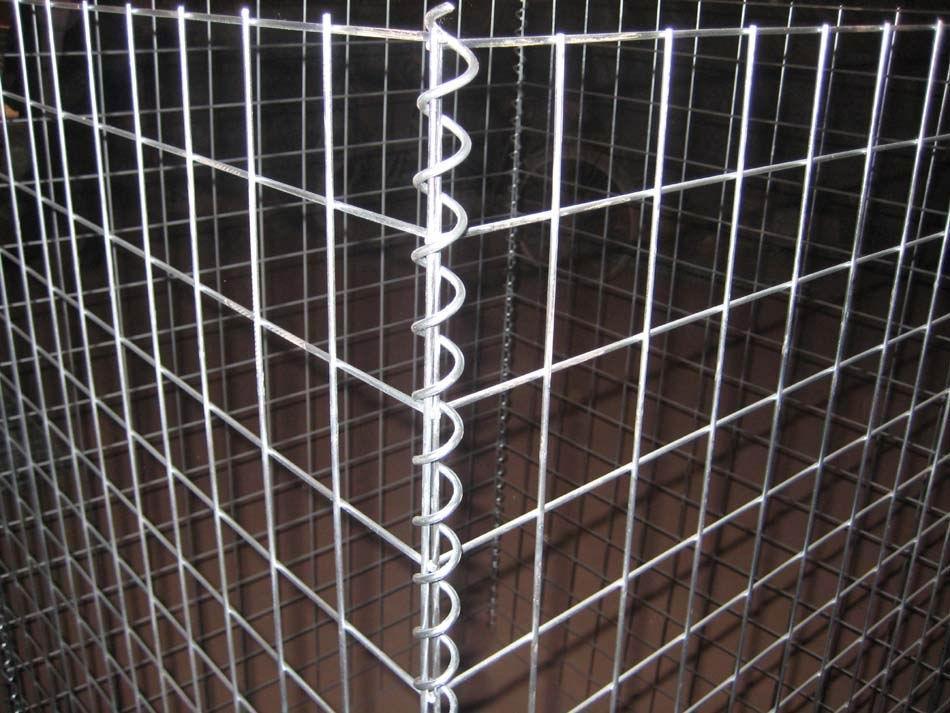 PVC Coated Galfan Wire Gabion/Gabion Retaining Wall /Gabion Box