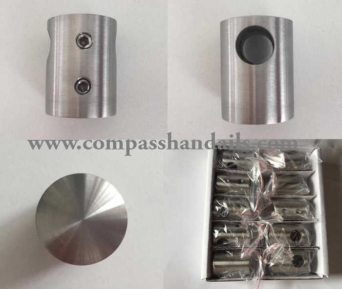 Glass Railing / Cross Bar Holder / Stainless Steel Balustrade Fitting