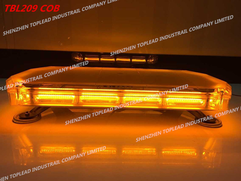 12-30V 80W Yellow COB Emergency Lightbar Warning Flashing and Rotating Lamp