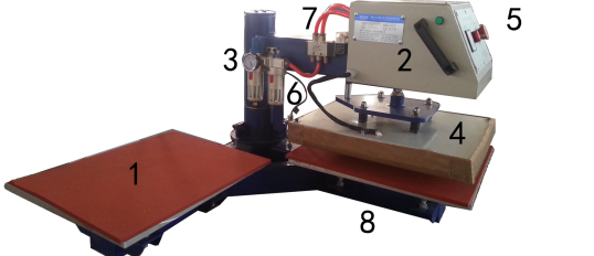Heat Sublimation Machine Press for 40X50
