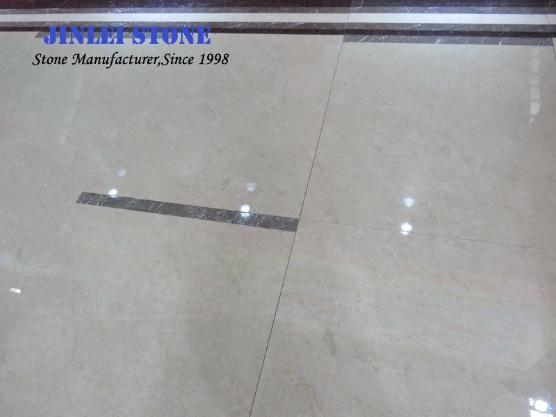 Natural Polished Cream Ultraman/Ottoman Beige Marbles for Floor/Wall Tiles