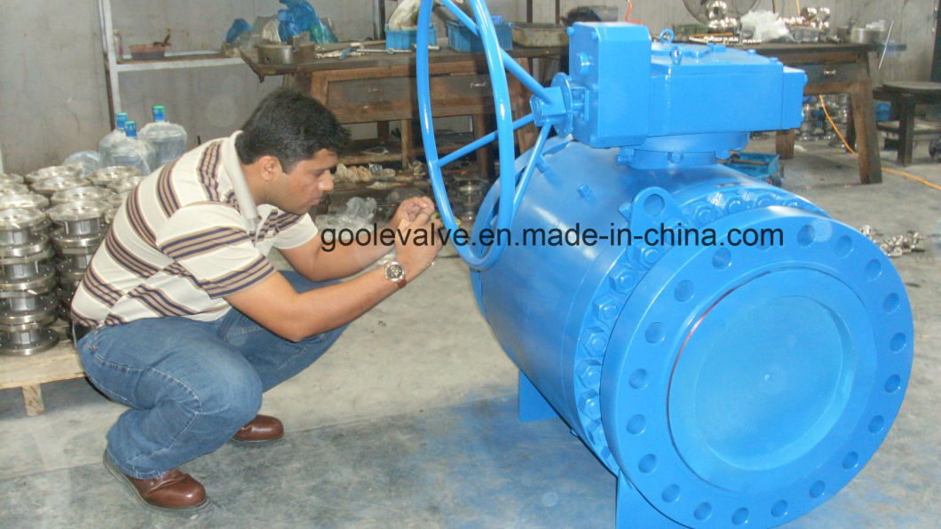 Three Pieces Forged Steel Trunnion Mounted Ball Valve (Q347F)
