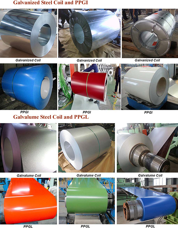 0.15-0.8mm Cold Rolled Galvanized Steel Coil for Building Material