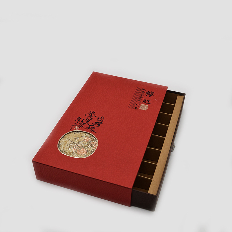 Different Sized Gift Premium Packaging Custom Empty Cardboard Tea Box